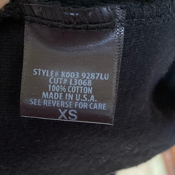 Emma & Sam XS Black Lace Up Front Tunic/Short Dress - Picture 5 of 5